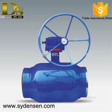 Densen offered big size flow control ball valve